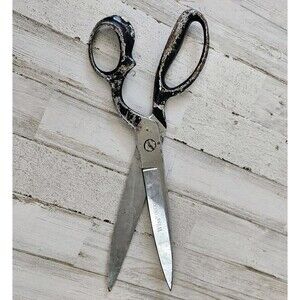 Vintage Wiss Inlaid No. 22W 12-1/2" Long Scissor Upholstery Fabric